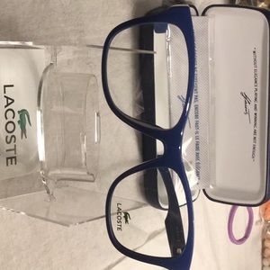 LACOSTE CLEAR GLASS fFRAMES. Size 53-17 140 L2768